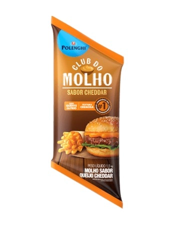 MOLHO CHEDDAR LUNA POLENGHI BIS 1,5KG