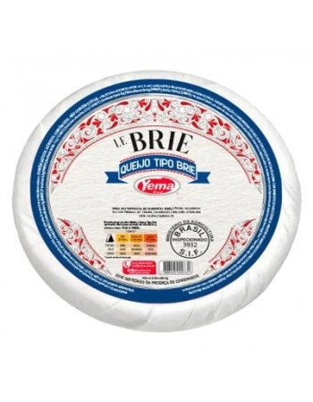 QUEIJO BRIE YEMA PÇ 1 KG