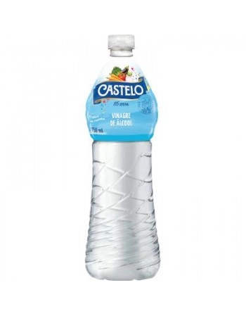 VINAGRE ALCOOL BRANCO CASTELO PET 750ML 