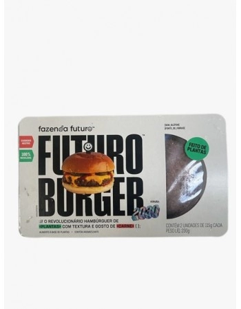 HAMBURGUER VEGETAL FAZENDA FUTURO CX 230G