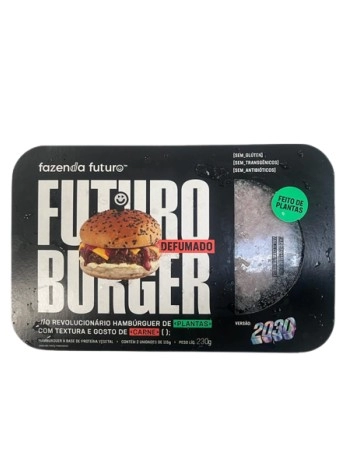 HAMBURGUER VEGETAL DEFUMADO FAZENDA FUTURO CX 230G