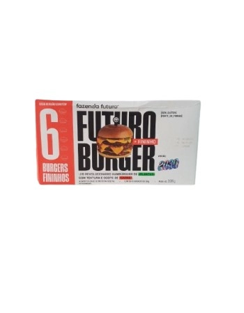 HAMBURGUER VEGETAL FAZENDA FUTURO CX 6X56G