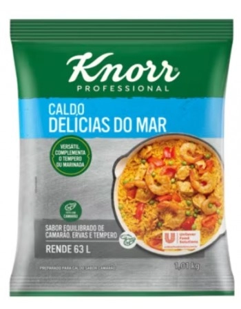 CALDO DELICIAS DO MAR KNORR PCT 1,3KG