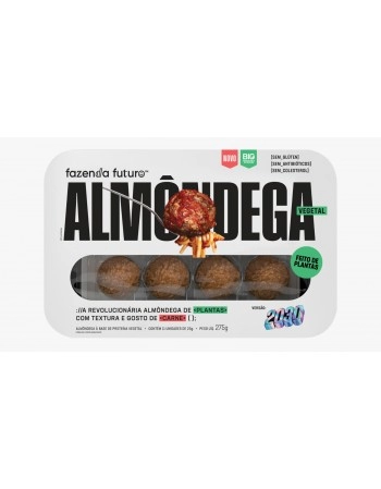 ALMONDEGA VEGETAL FAZENDA FUTURO CX 275G