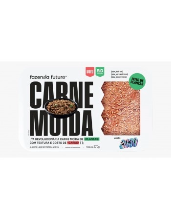 CARNE VEGETAL MOIDA FAZENDA FUTURO CX 270G