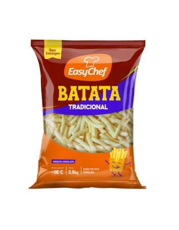 BATATA TRADICIONAL PALITO 10MM EASYCHEF PCT 2KG