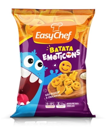 BATATA CONG EMOTICONS EASYCHEF PCT 1,05 KG