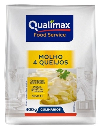 MOLHO 4 QUEIJOS QUALIMAX PCT 400G