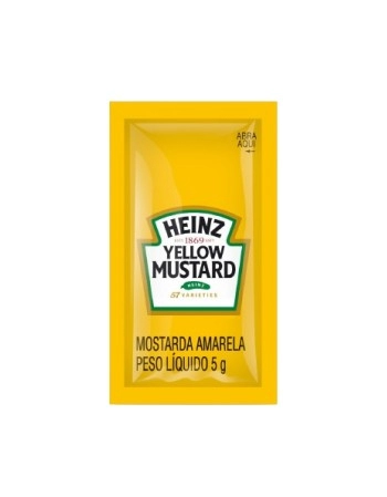 MOSTARDA SACHE HEINZ CX 144X5G