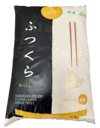 ARROZ SAISHI CURTO GRANO DIVINO PCT 5 KG