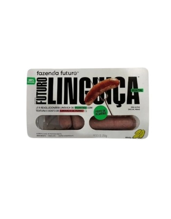 LINGUIÇA VEGETAL FAZENDA FUTURO CX 250G