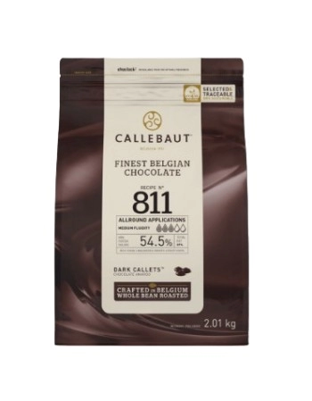 CHOCOLATE AMARGO CALLEBAUT 811 CALLETS 54,5% 2,01 KG