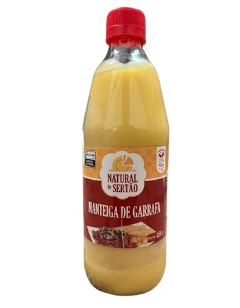 MANTEIGA DE GARRAFA NATURAL DO SERTÃO GF 450G