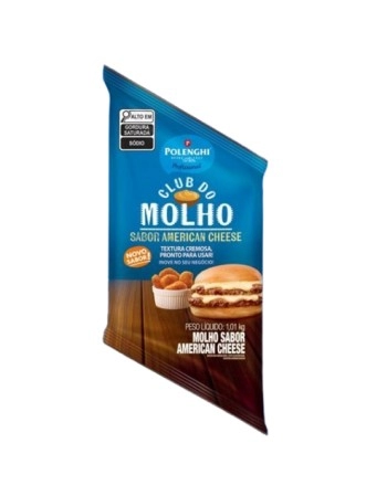 MOLHO AMERICAN CHEESE POLENGHI BIS 1,010KG