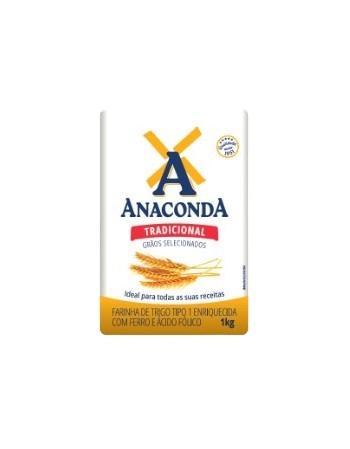 FARINHA DE TRIGO ANACONDA PCT 1KG