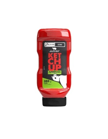 KETCHUP AMERICAN JUNIOR PET 380G