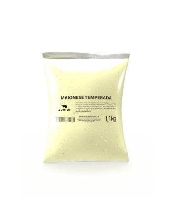 MAIONESE TEMPERADA JUNIOR BAG 1,1KG