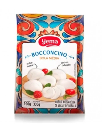 MUSSARELA DE BUF.BOCCONCINO YEMA PCT 330G