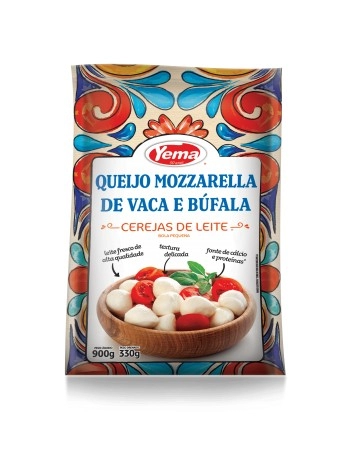 MUSSARELA DE BUF.CEREJA YEMA PCT 330G