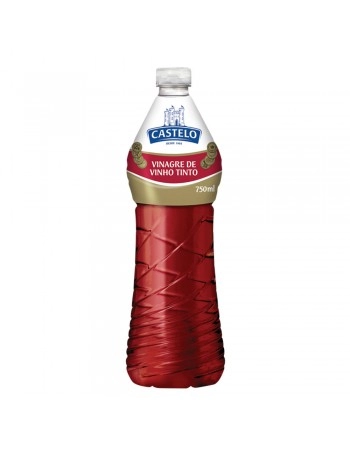 VINAGRE DE VINHO TINTO CASTELO PET 750ML 