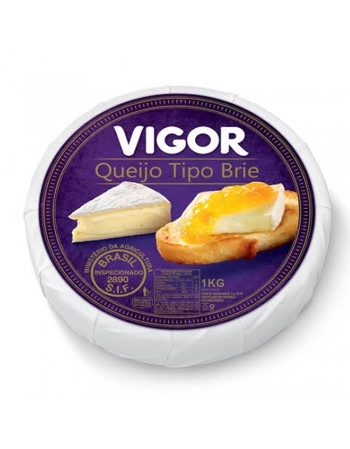 QUEIJO BRIE FORMA VIGOR PÇ 1 KG