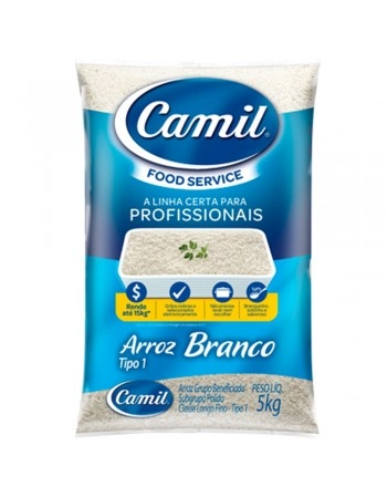 ARROZ TIPO 1 CAMIL PCT 5KG