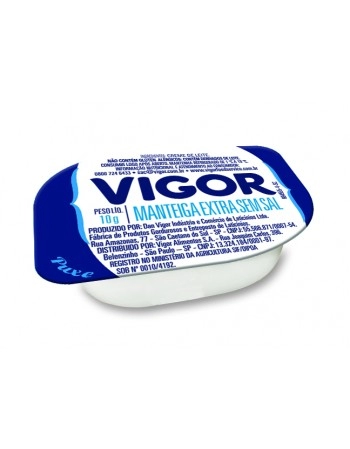 MANTEIGA BLISTER S/SAL VIGOR CX192X10G