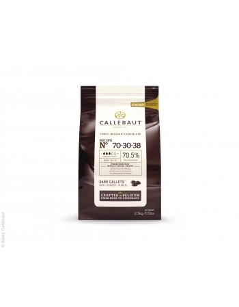 CHOCOLATE AMARGO CALLEBAUT 70-30-38 CALLETS 70,5 % 2,01 KG