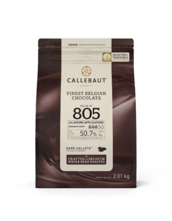 CHOCOLATE AMARGO CALLEBAUT 805 CALLETS 50,7% 2,01KG