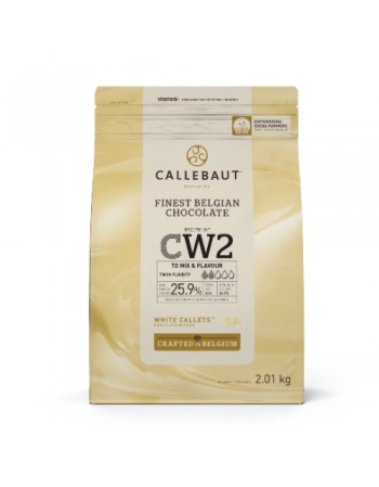 CHOCOLATE BRANCO CALLEBAUT CW2 CALLETS 25,9% 2,01KG