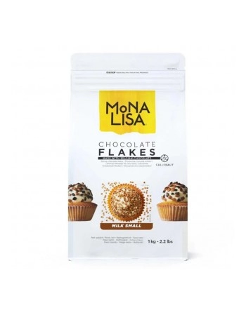 CHOCOLATE AO LEITE FLOCOS MONA LISA SPLITTERS 1 KG