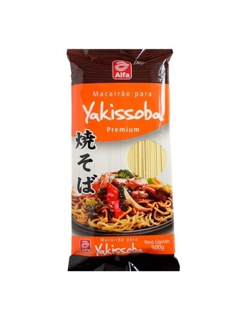 MACARRAO YAKISSOBA ALFA PCT 500G